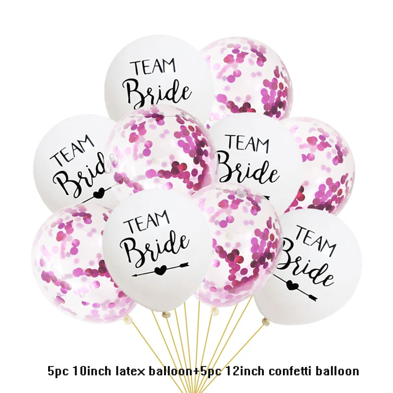 BULK OFFERS BALLOONS LATEX TEAM BRIDE HEN PARTY DECORATION NIGHT DO BRIDE TO BE 