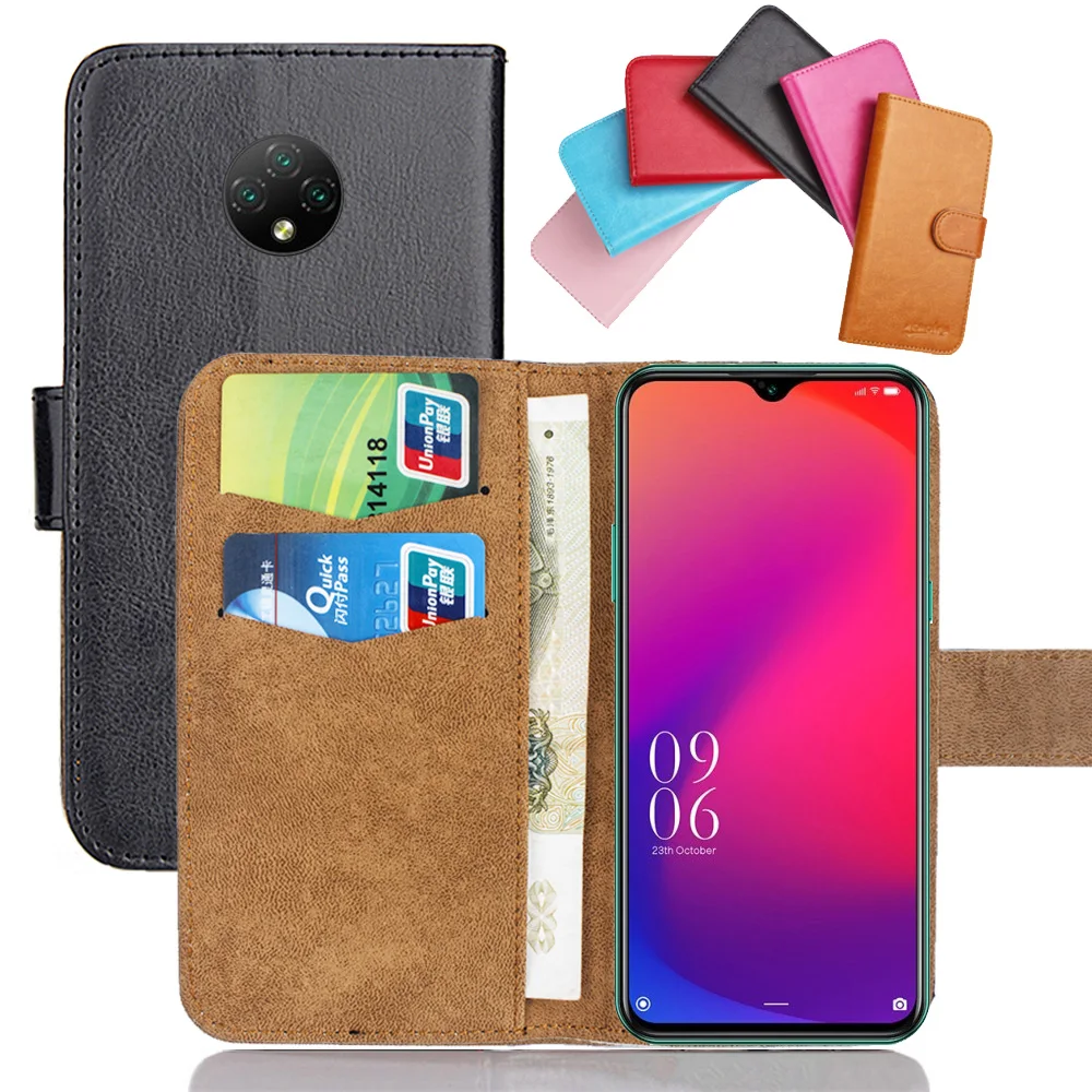 Чехол Doogee X95 6 цветов ультратонкий кожаный модный винтажный роскошный защитный