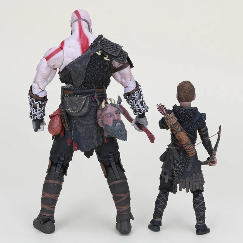 NECA God of War 4 призрак Спарты Ultimate Kratos Atreus Ultimate ПВХ фигурка Коллекция Модель игрушка; подарок