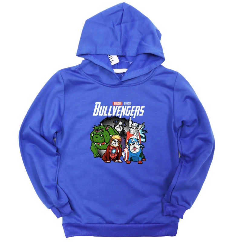 Hoodies 7 Толстовки для малышей с принтом собаки; коллекция года; сезон весна-осень; толстовки с капюшоном для мальчиков и девочек; топы с длинными рукавами; детская одежда; Moletom Infantil - Цвет: Hoodies 7