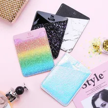 1 шт. унисекс модный кошелек для мобильного телефона держатель для карт Чехол лайкра клейкая наклейка Карманный кредитный ID держатель для карт
