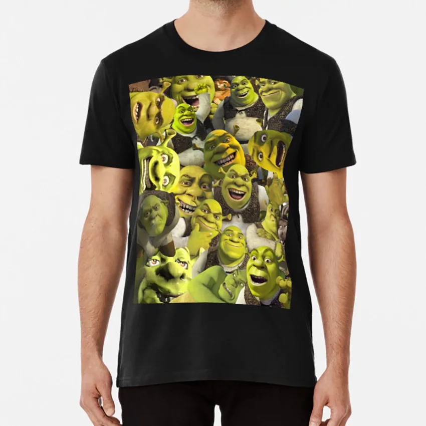 shirt shrek collage life 