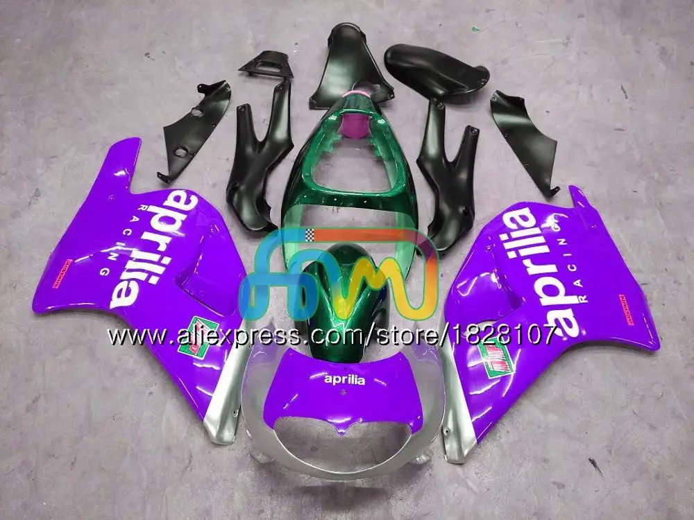 Средства ухода за кожей для Aprilia RS-250 RSV250 R RS250 95 96 97 81BS. 10 RSV250RR RS250R RS 250 РСВ 250 R RR глянцевый красный Лидер продаж 1995 1996 1997 обтекатель - Цвет: No. 25 Purple
