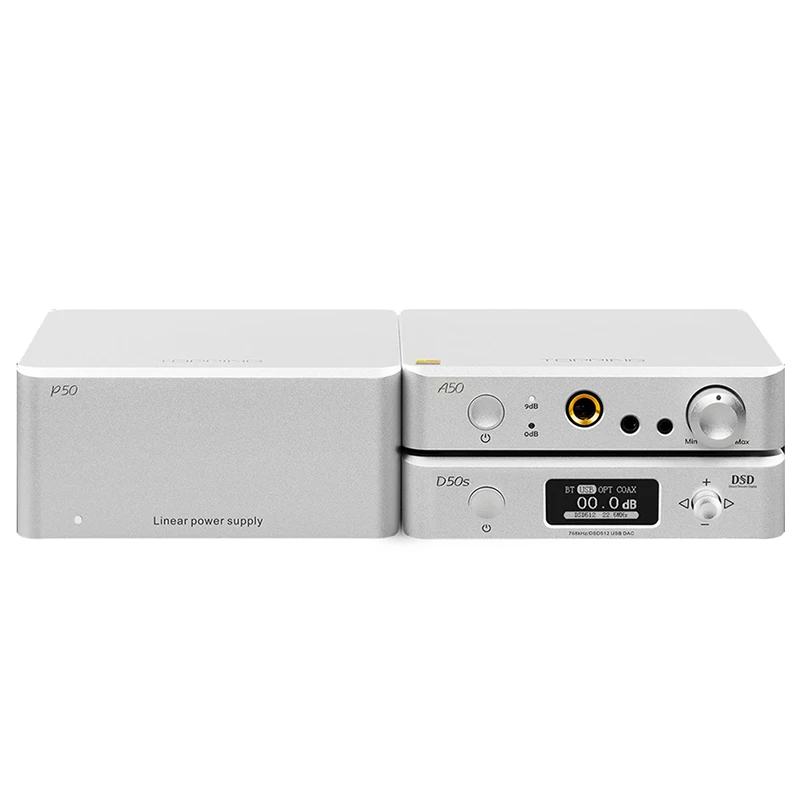 

2019 New Toppping A50 D50 P50 Portable Headphone Amplifier Bluetooth Hifi USB DAC Power Supply ES9038Q2M XMOS XU208