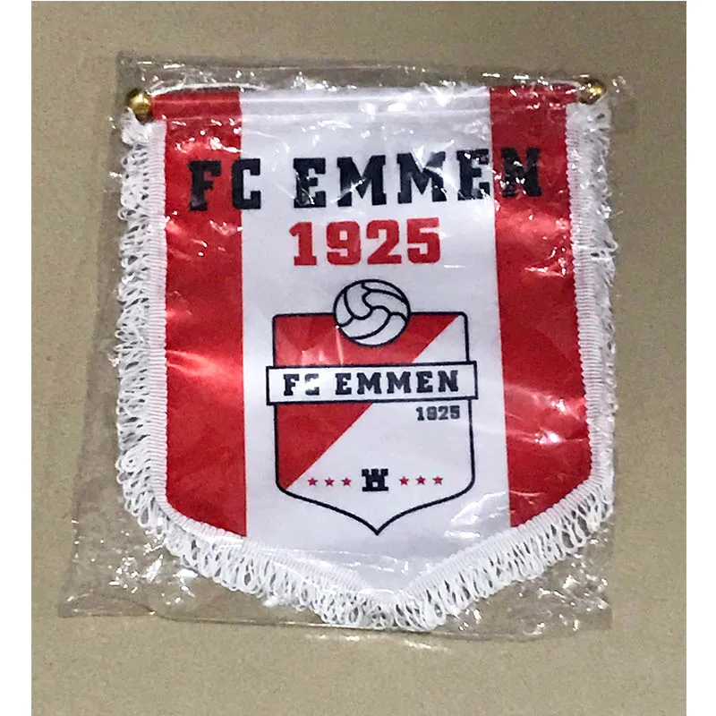 Нидерланды FC Emmen 24 см* 30 см Размер двухсторонние рождественские украшения для дома висящий флаг баннер подарки