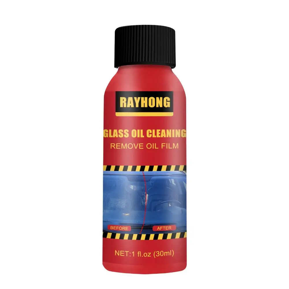 Car Glass Oily Film Cleaner Easy To Use Simple To Clean Car Windshield