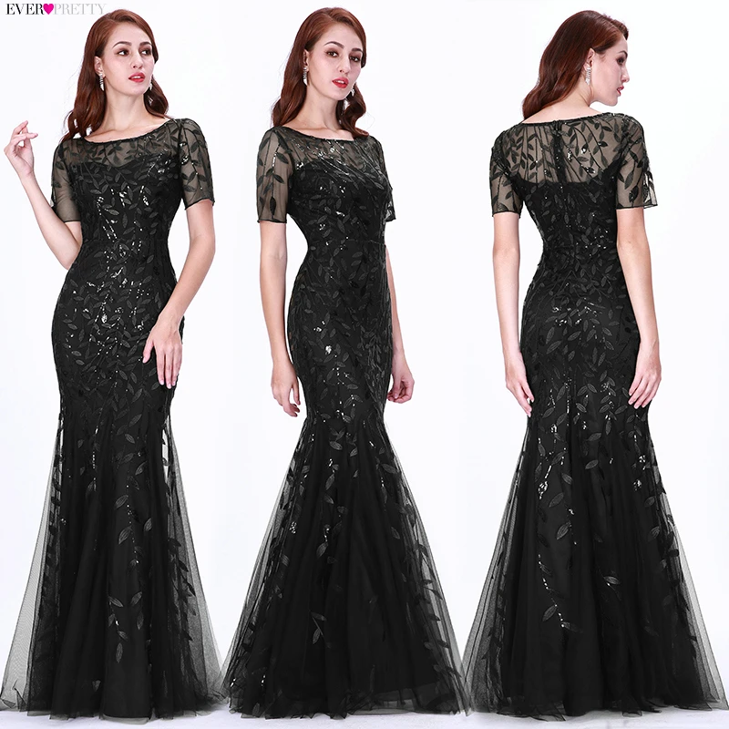 Robe De Soiree Ever красивые сексуальные вечерние платья Русалка Длинные блестящие драпировки, тюль, вечерние платья элегантные женские вечерние платья