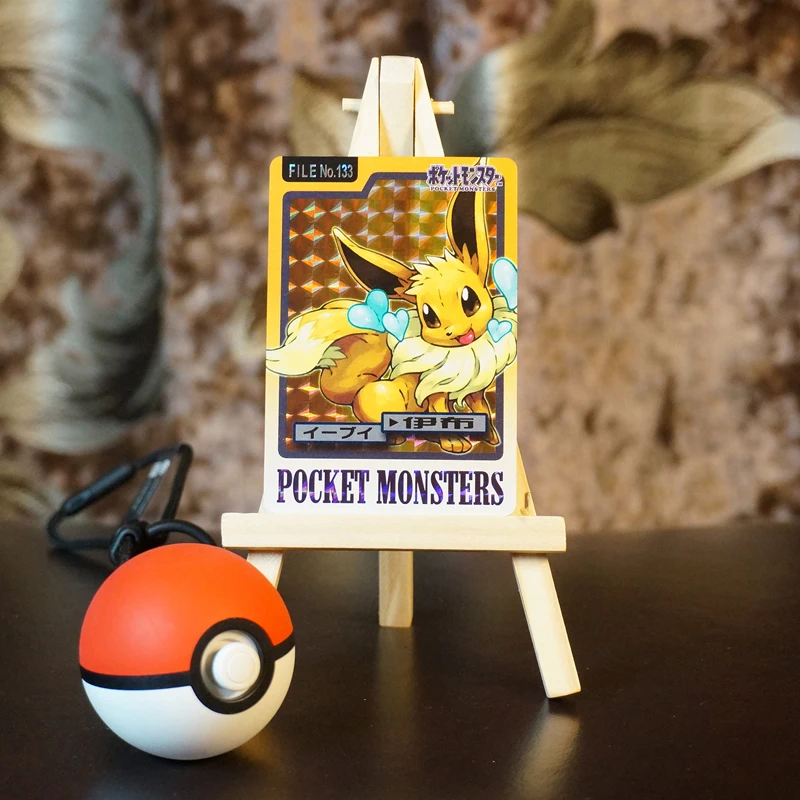 Ultra Rare 45PCS Pokemon Go Flash Card NS Skill Set Flash Card Square Flashing Gauze Flash Collection Gift Kids Toys