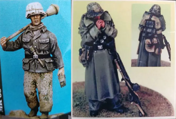 1/35 масштаб Panzerfaust 2 солдат Миниатюрные модели Неокрашенный DIY сборка статическая фигурная Смола модельные наборы