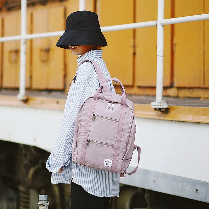 

Vintage Sense GIRL'S Backpack Women's Japanese-style Harajuku High School College Student Campus School Bag South Korea INS Back