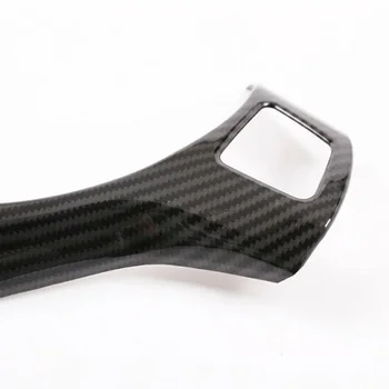 

Accessories Steering Wheel trim Interior Carbon Fiber Style Cover Durable Portable