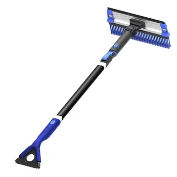 

Multifunctional Snow Removal Shovel Ice Scraper Extendable Car Telescoping Broom Brush Easy Operation Winter Cleaning