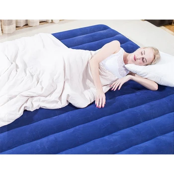 

Christmas Hot Sale Durable compress inflatable bed air mattress with built-in foot pump