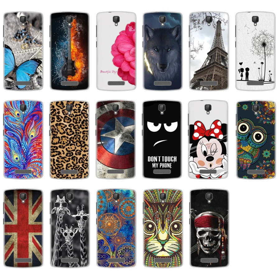 ZTE Blade L5 Plus Case 5.0-inch Back Cover Silicone Soft TPU Cartoon Flower Owl for Phone Cases Fundas Coque |