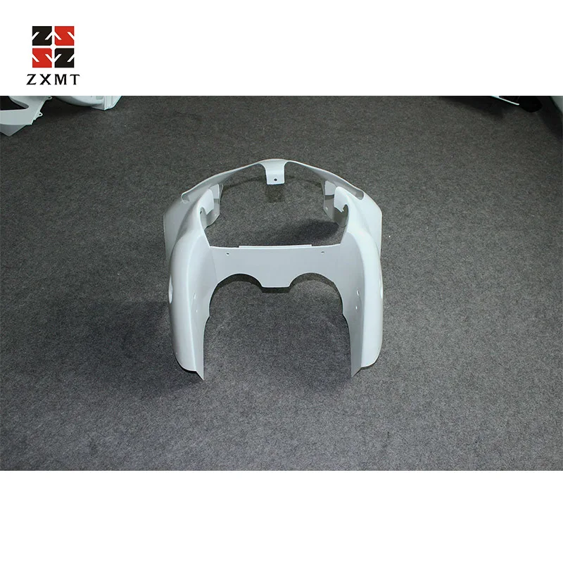 ZXMT Неокрашенный АБС нос передний капот для Kawasaki Ninja ZX-6R 2000-2002/ZZR600 2005-2008 УФ свет закрепитель для гель-лака