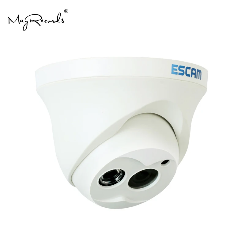 Escam Сова QD100 IP камера ночного видения Onvif 3 6 мм len HD 720P H.264 1/4 CMOS P2P мини ИК