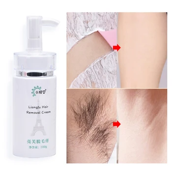 

Hair Removal Cream Super Natural Painless Permanent Depilatory Cream Soft Skin Personal Skin Care Hair Removal Cream