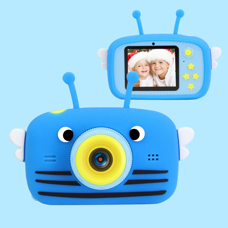 digital cameras for sale Dual Lens Cute Kids Mini Camera 1080P Children Digital Video Photo Vlog Camara Fotos Baby Kinder Child Education Toys Best Gift underwater digital cameras Digital Cameras