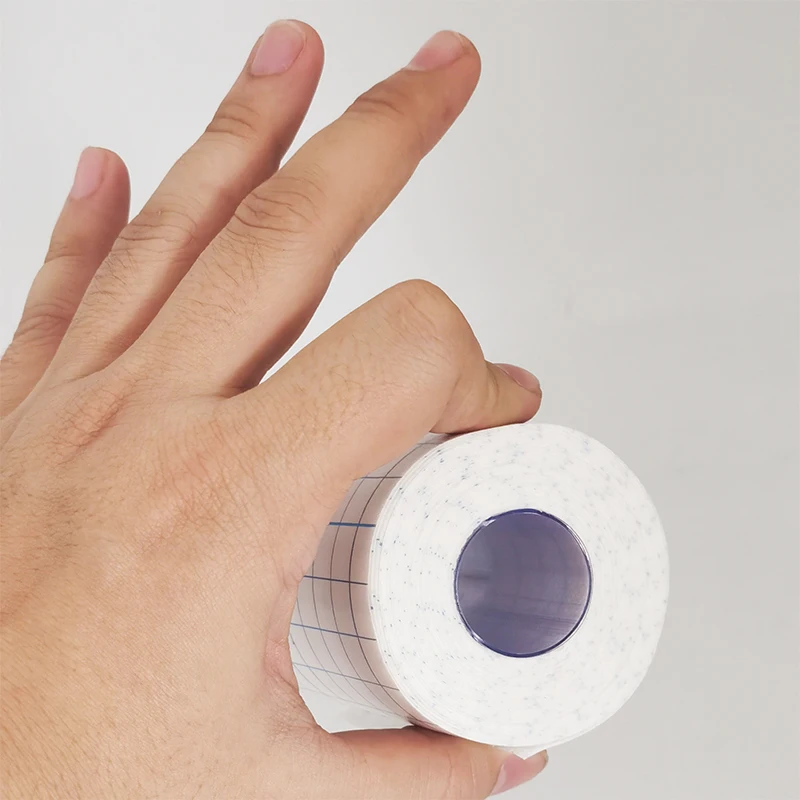 Breathable Medical Non-woven Tape Fixation Gauze Adhesive Patches First Aid Hypoallergenic Wound Dressing Bandage