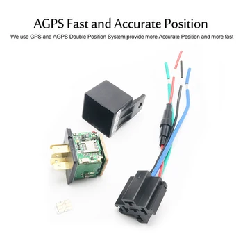 

CJ720 Car Relay GPS Locator Anti-Theft Real-Time Cut Off Oil Fuel Tracker