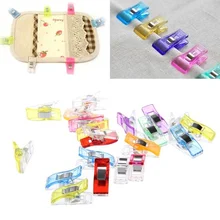 Портативный 20 шт пластиковые зажимы чудо зажимы вручную сшитые цветы из шифона держатель