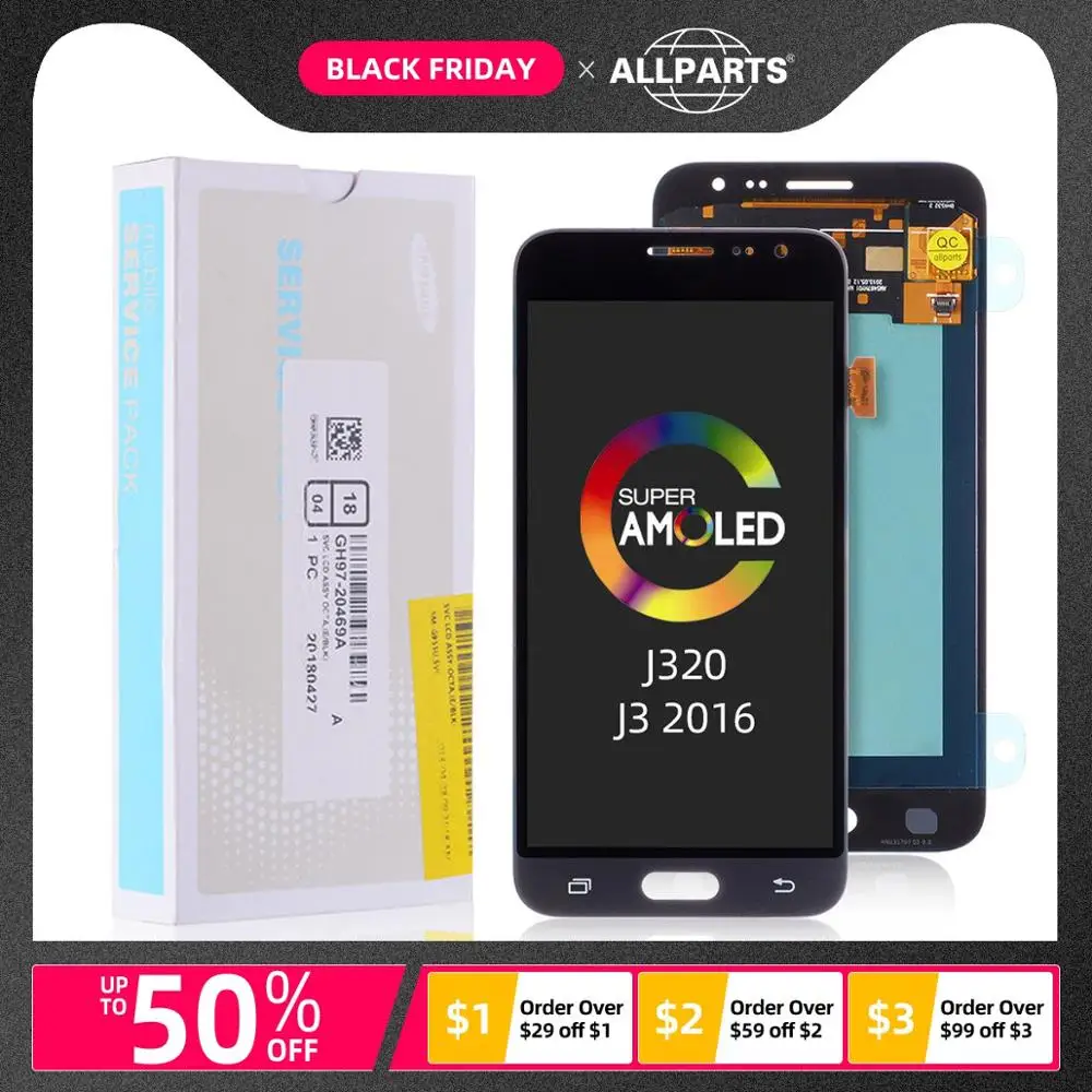 5," ЖК для SAMSUNG J3 дисплей сенсорный экран для SAMSUNG Galaxy J3 дисплей J320FN J320 J320F ЖК