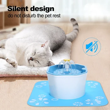 

New 1.6L Automatic Cat Water Fountain Electric Dog Water Fountain Pet Drinker Bowl Dispenser With 1.5m USB Cable for Cats Dogs B