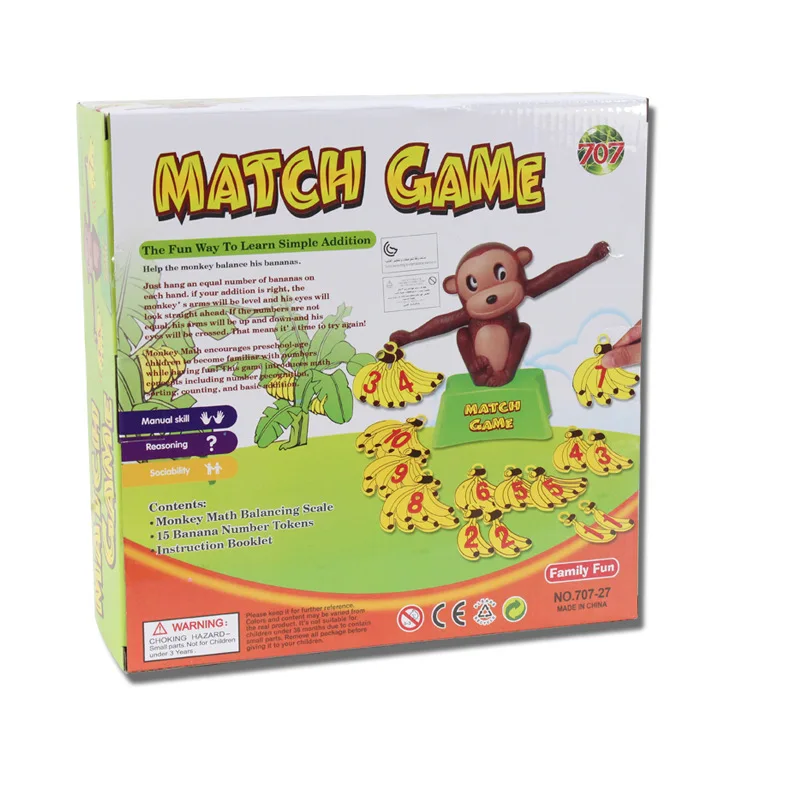 [Маленький одиночный продукт] настольная игровая система класс образовательная научно-образовательная игрушка для родителей и детей Интерактивная обезьяна