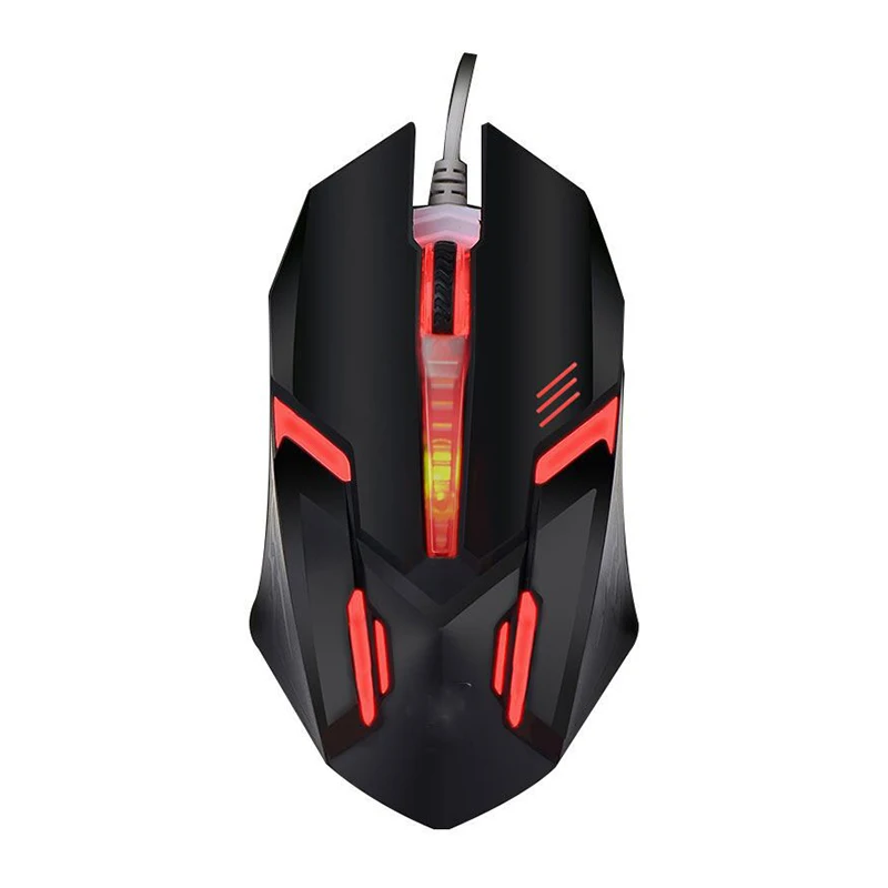 Игровая мышь, 3 кнопки, USB, проводная, светодиодный, кнопка дыхания, 3200 dpi, мыши для ноутбука, ПК, горячая Распродажа