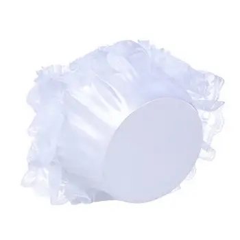 

Romantic Flower Basket Weave Bridal Baskets with Lace Satin Pearls for Wedding XH8Z