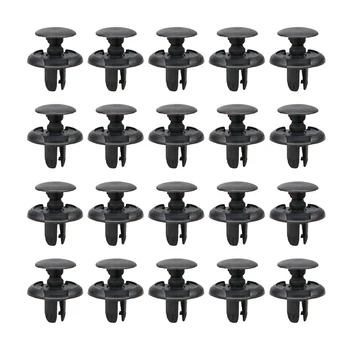 

10/20/50pcs 8mm Auto Bumper Fastener Hole Rivet Retainer Push Engine Cover Car Door Trim Panel Clip Fasteners for Toyota for BMW