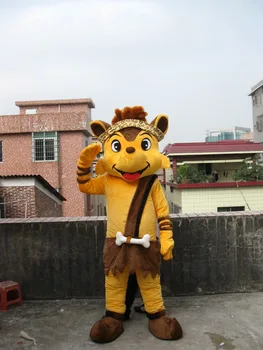 

Yellow Fox Mascot Costume Suits Cosplay Party Game Dress Outfits Clothing Advertising Carnival Halloween Xmas Easter Festival
