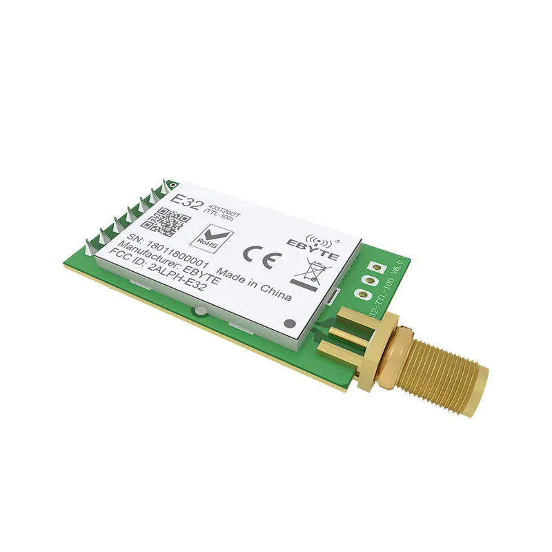 E32-433T20DT LoRa корде диапазон UART SX1278 433 МГц 100 мВт антенна SMA IoT uhf Беспроводной приемопередатчик модуль термопередатчика