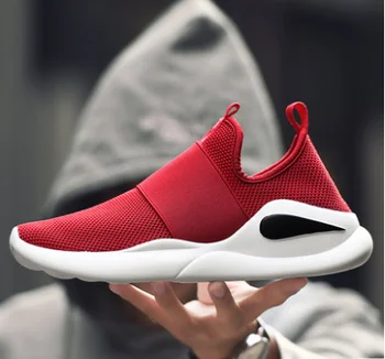 

2020 Summer Slip-on Lightweight Mesh Sneakers Men Shoes Casual Soft Breathable Wading Comfortable Male walking slip on