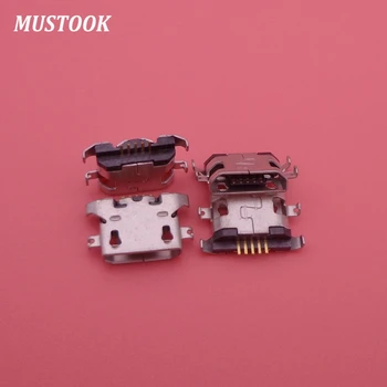 

50pcs For Morotola moto E4 4th gen XT1767 XT1766 micro mini usb charging jack socket connector replacement repair plug dock port