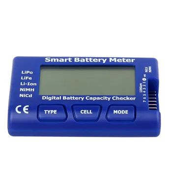 

5In1 Smart Lipo Battery Capacity Meter Balancer Discharger Esc Servo Ppm Tester