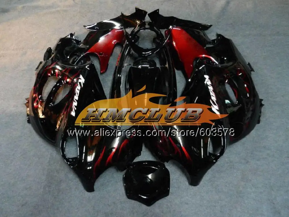 Корпус для Suzuki Katana GSXF 750 600 GSXF600 03 04 05 06 07 Оранжевый blk 3CL. 33 GSX750F GSXF750 2003 2004 2005 2006 2007 обтекатель - Цвет: No. 9
