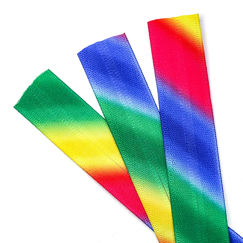 

10 Pcs/set Rainbow Nylon 5# Zipper Color Open Tail Closed Tail Gradient Waterproof Skin Clothing Sun Protection Clothing Door