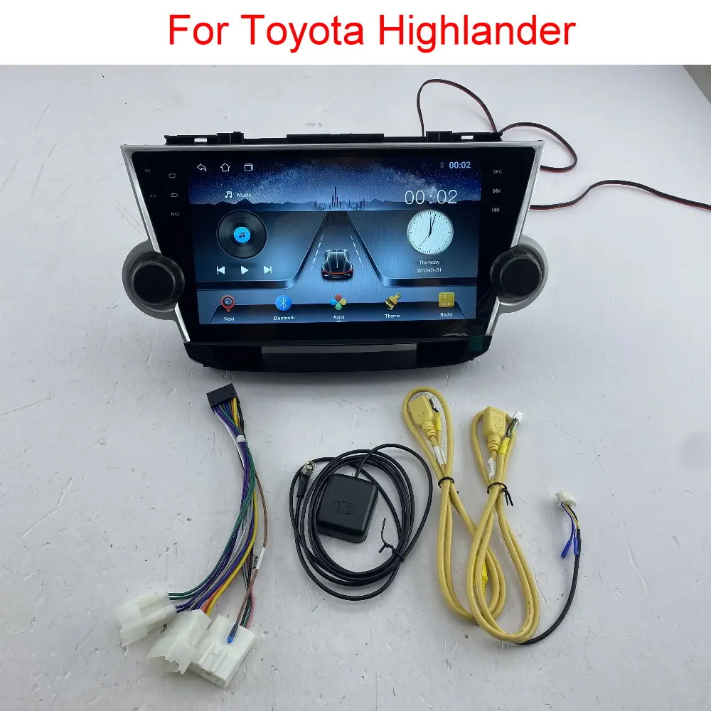 Мультимедийная система для Toyota Highlander 2008-2013 с GPS-Навигатором | Автомобили и