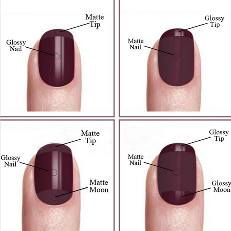 Zation Easy Cleaning Matt Top Coat Matte Base Top Glue Soak Off UV Gel Nail Polish 2