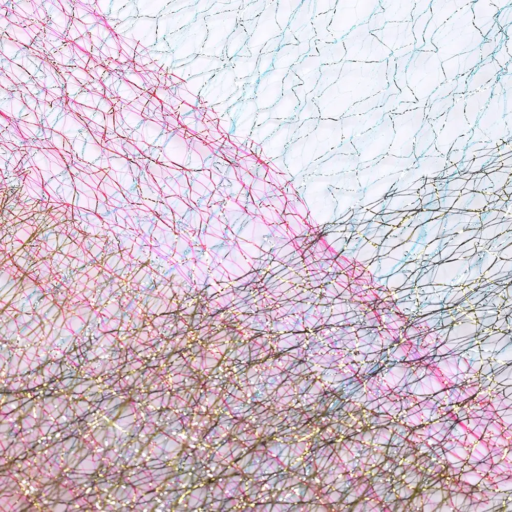 15 см* 10 лет Золотая Серебристая проволока, ткань, тюль, рулон ...