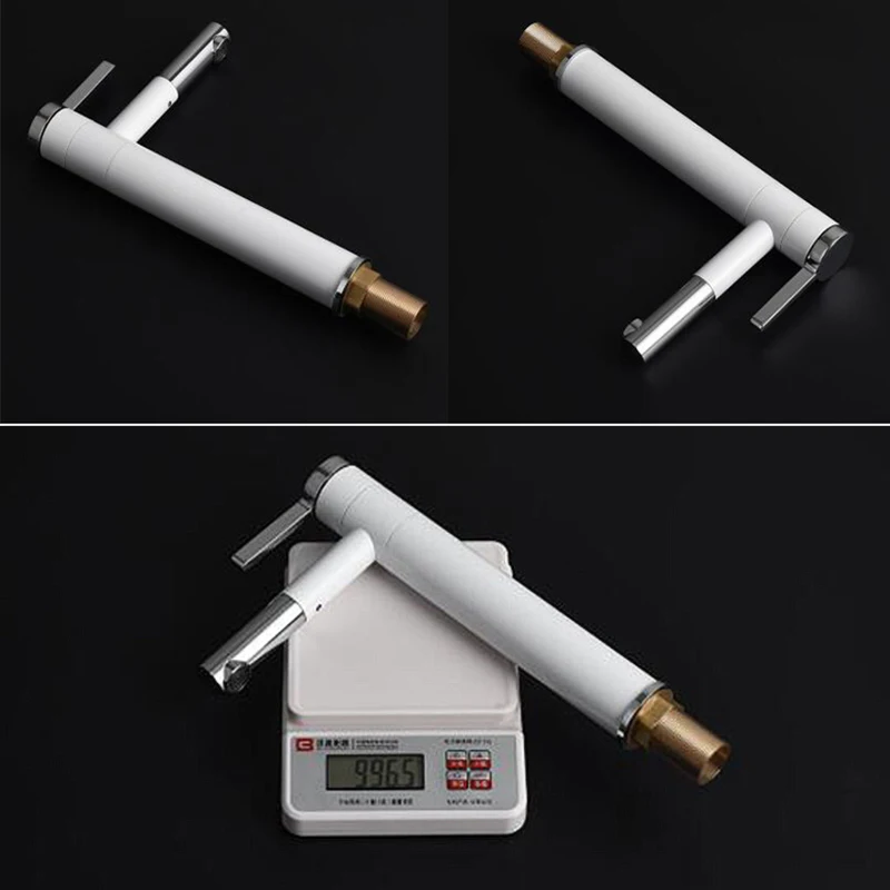 Basin Hot Cold Mixer Tap 360 Degree Rotate Bath Basin Faucet Tall Bathroom Sink Faucets Pull Out Faucets Crane ELF11077