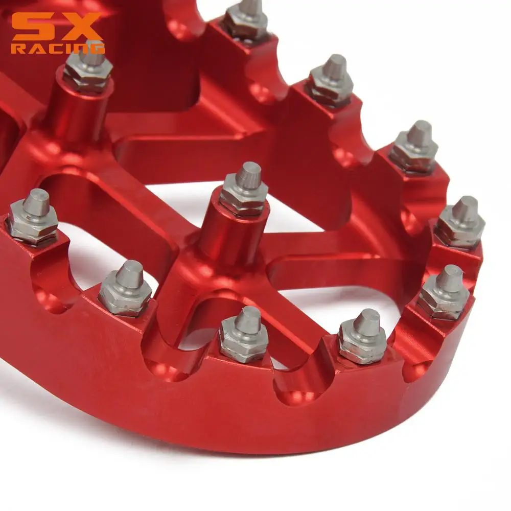 Poggiapiedi Moto CNC In Alluminio Per Honda CRF 250L 2012-2018 – Pedane Antiscivolo Resistenti E Facili Da Installare
