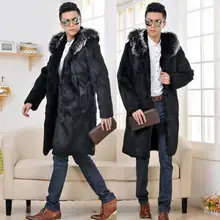 Осенняя кожаная куртка с капюшоном из искусственного меха норки, Мужская зимняя утолщенная теплая меховая кожаная куртка, мужские свободные куртки, модные B245