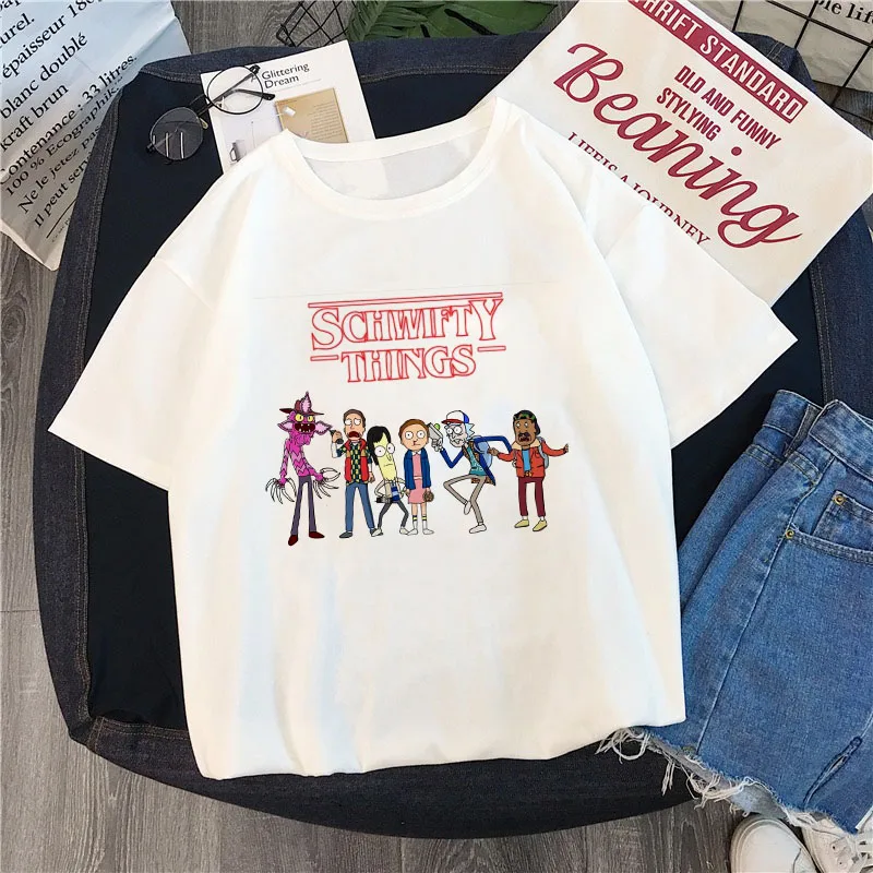 

stranger things 3 t shirt women new tshirt Eleven gothic female clothing hip hop femme 2019 streetwear cartoon funny kawaii