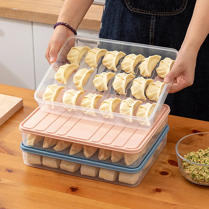 

Refrigerator Food Storage Container with Lid Sealed Crisper Food Fresh Keeping Egg Fish Storage Box Fresh Spacer Organizer Case