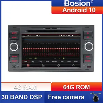 

PX6 DSP Android10 2din Car Radio GPS DVD For Ford Focus 2 Ford Fiesta Mondeo 4 C-Max S-Max Fusion Transit Kuga Multimedia 4G+64G