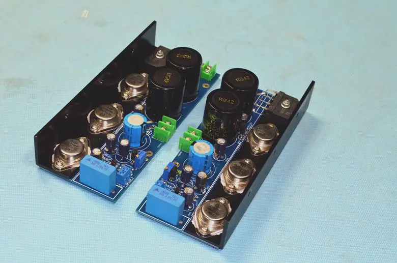 Улучшенная версия HD1969 на MJ15024/15025 Gold seal power tube класс A 18 Вт + Hi Fi усилитель звука