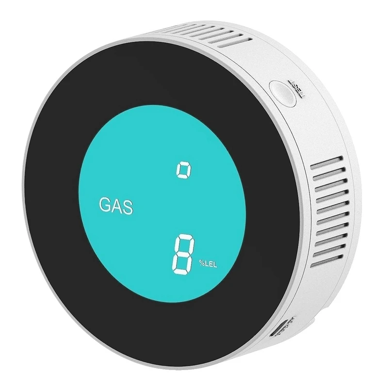 

TUYA Smart WiFi/GPRS Gas Detector Alarm Natural Leak Combustible LPG Gas Detector for Home Alarm System EU Plug