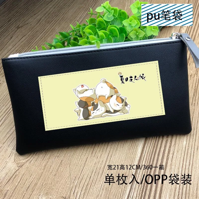 Natsume Yuujinchou Аниме пенал Nyanko Sensei Длинный кошелек на молнии для школьных принадлежностей